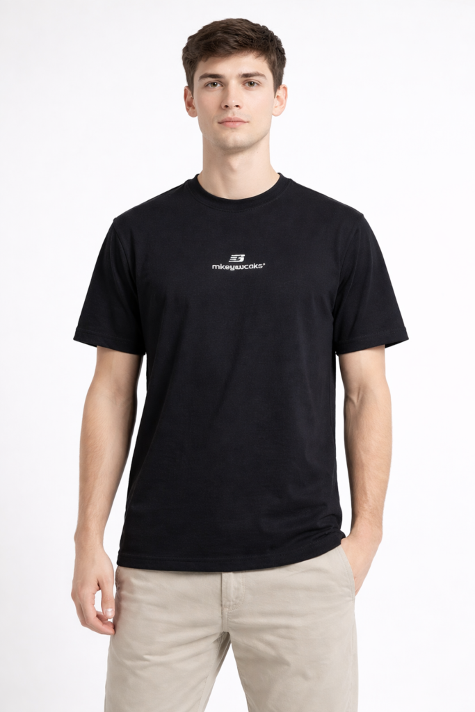 Men’s Logo Print Basic T-Shirt
