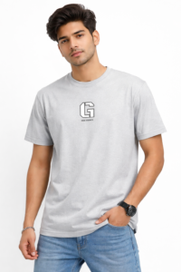Grey T-Shirt with "G" Logo